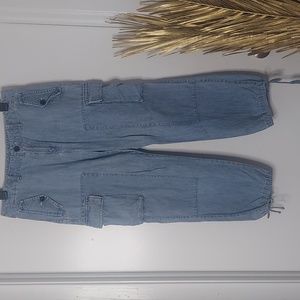 LAUREN JEANS CO. Petite Cargo Jeans